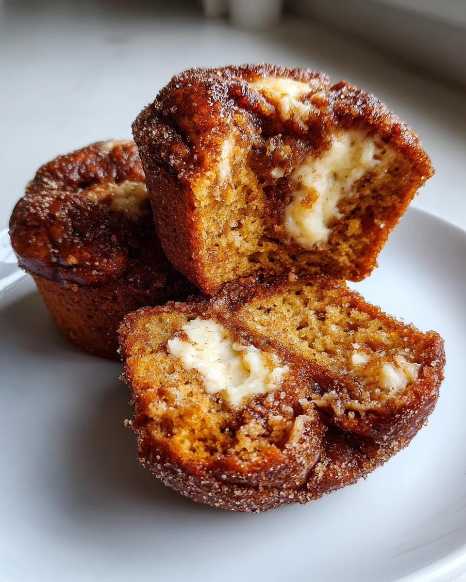 Irresistible Double Pumpkin Cream Cheese Muffins - 5-Star Recipe 6 Double Pumpkin Cream Cheese Muffins with Cinnamon Sugar - detail 1