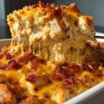 "Easy Chicken Bacon Ranch Casserole - 35-Minute Family Favorite!" 11 Easy Chicken Bacon Ranch Casserole.