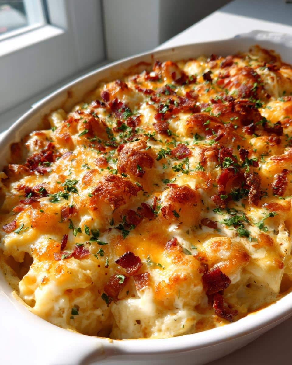 Easy Chicken Bacon Ranch Casserole. - detail 3