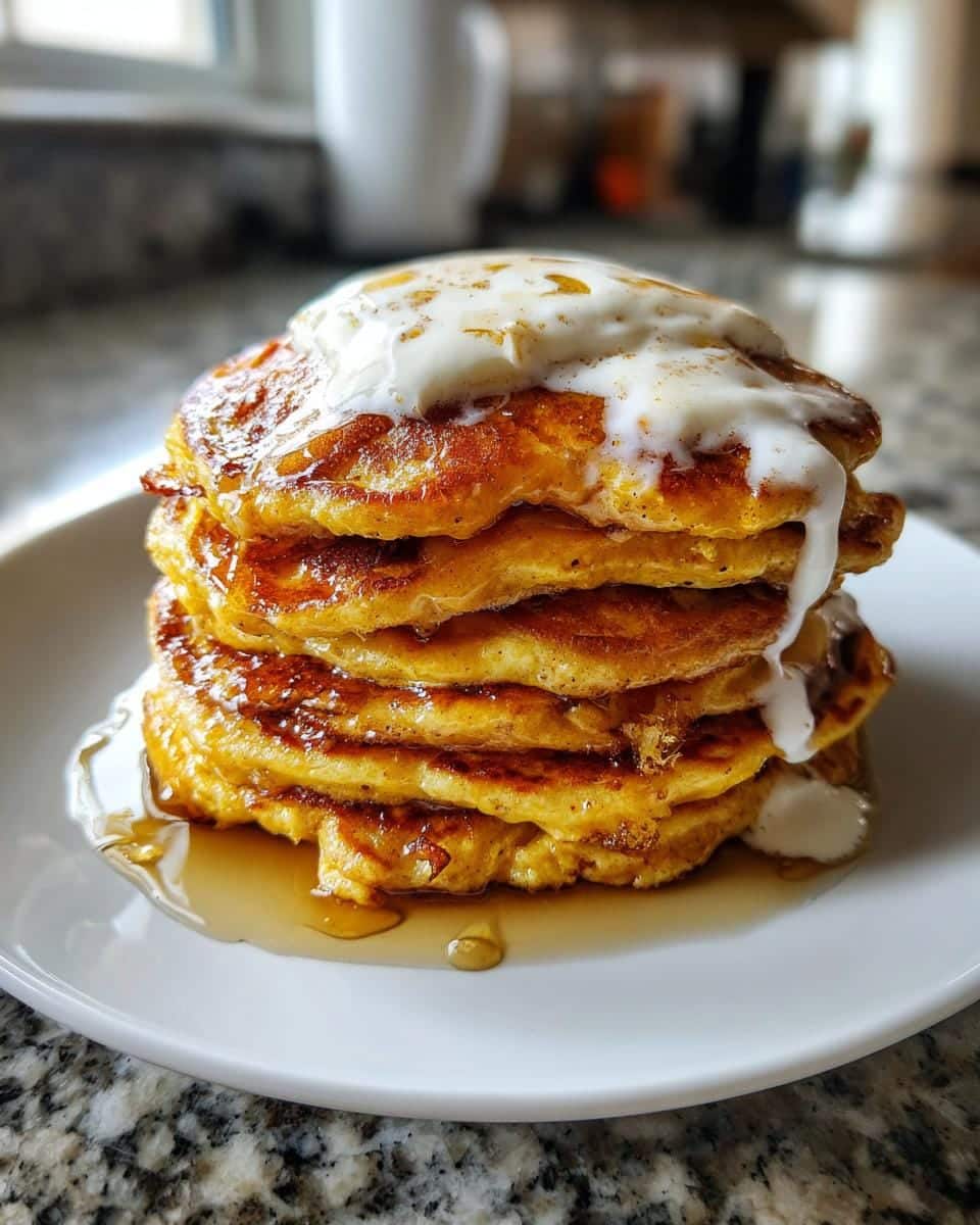 Fluffy Pumpkin Spice Pancakes: A Cozy 30-Minute Breakfast Bliss 7 Fluffy Pumpkin Spice Pancakes with Cinnamon Butter - detail 2