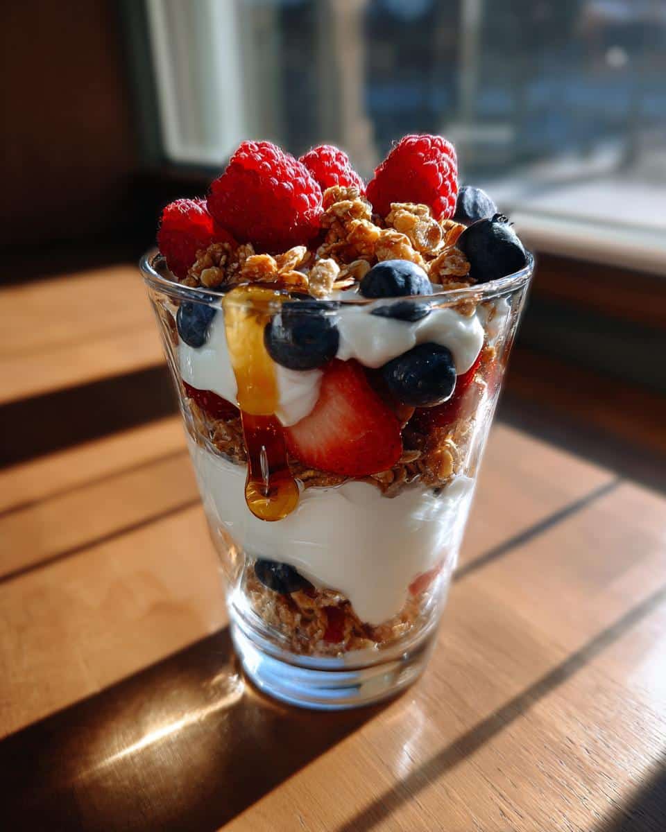 Fruit and Yogurt Parfait. - detail 2