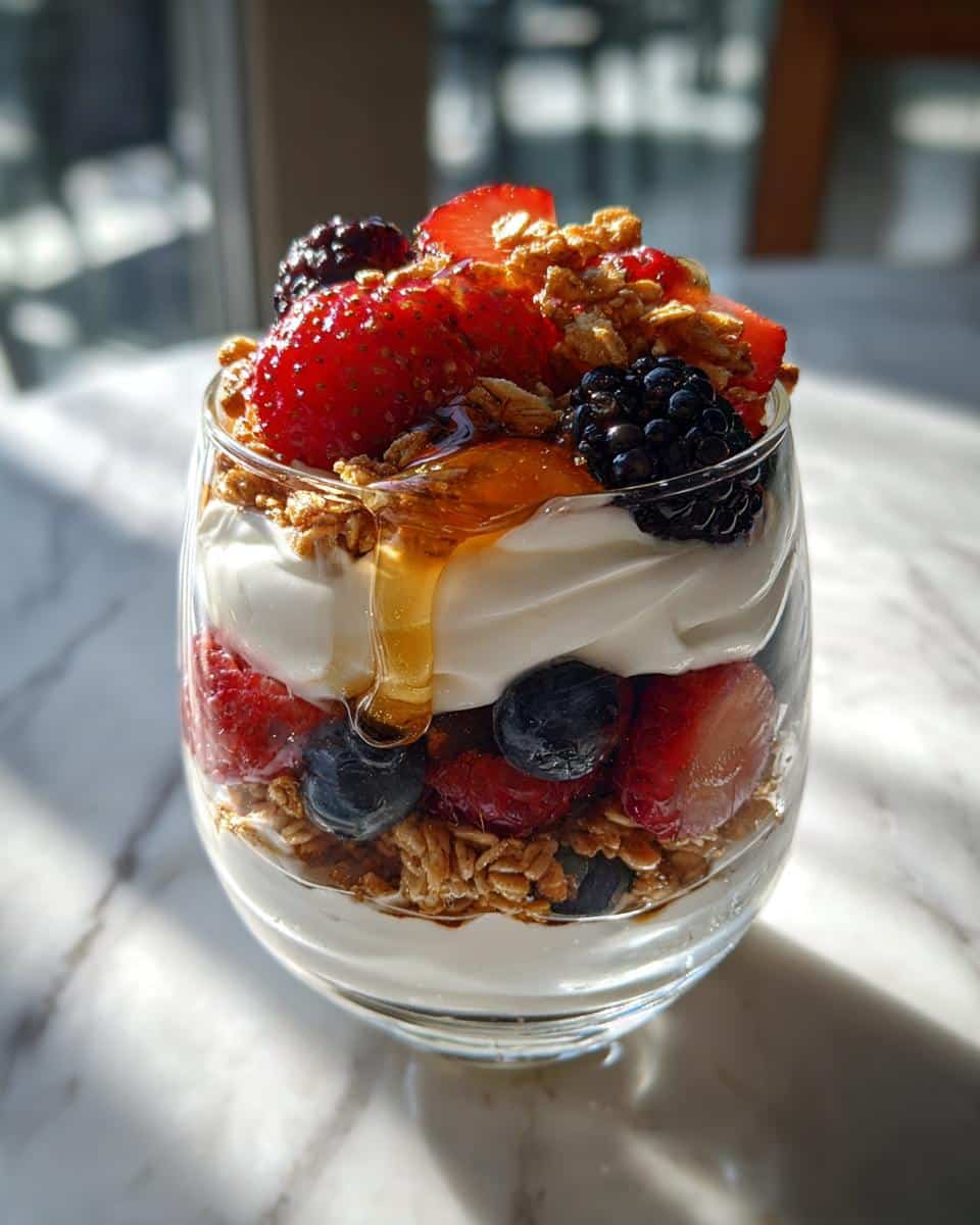 Fruit and Yogurt Parfait. - detail 3