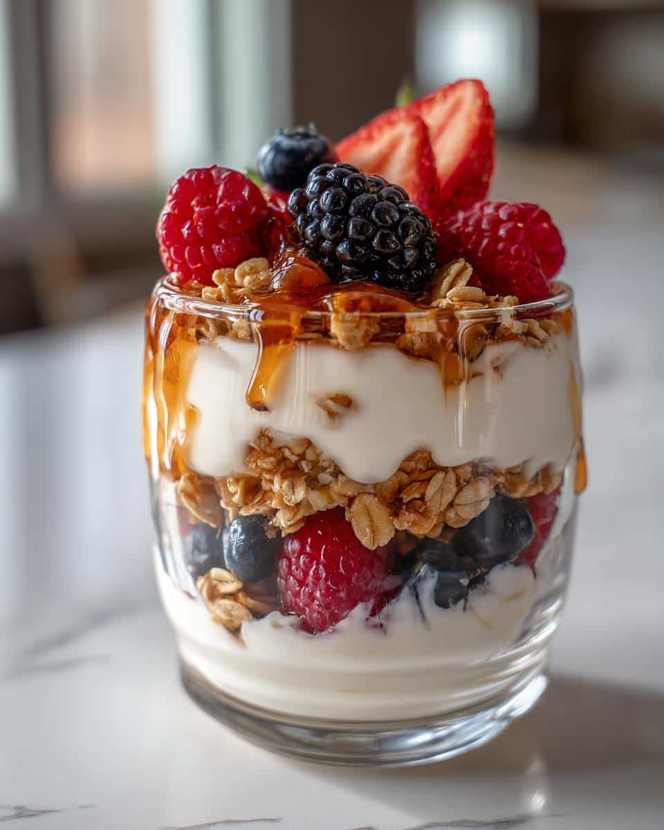 Fruit and Yogurt Parfait. - detail 4