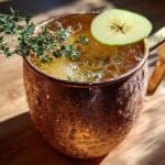 Divine 5-Min Ginger Apple Moscow Mule You'll Crave 11 Ginger Apple Moscow Mule with Fresh Thyme