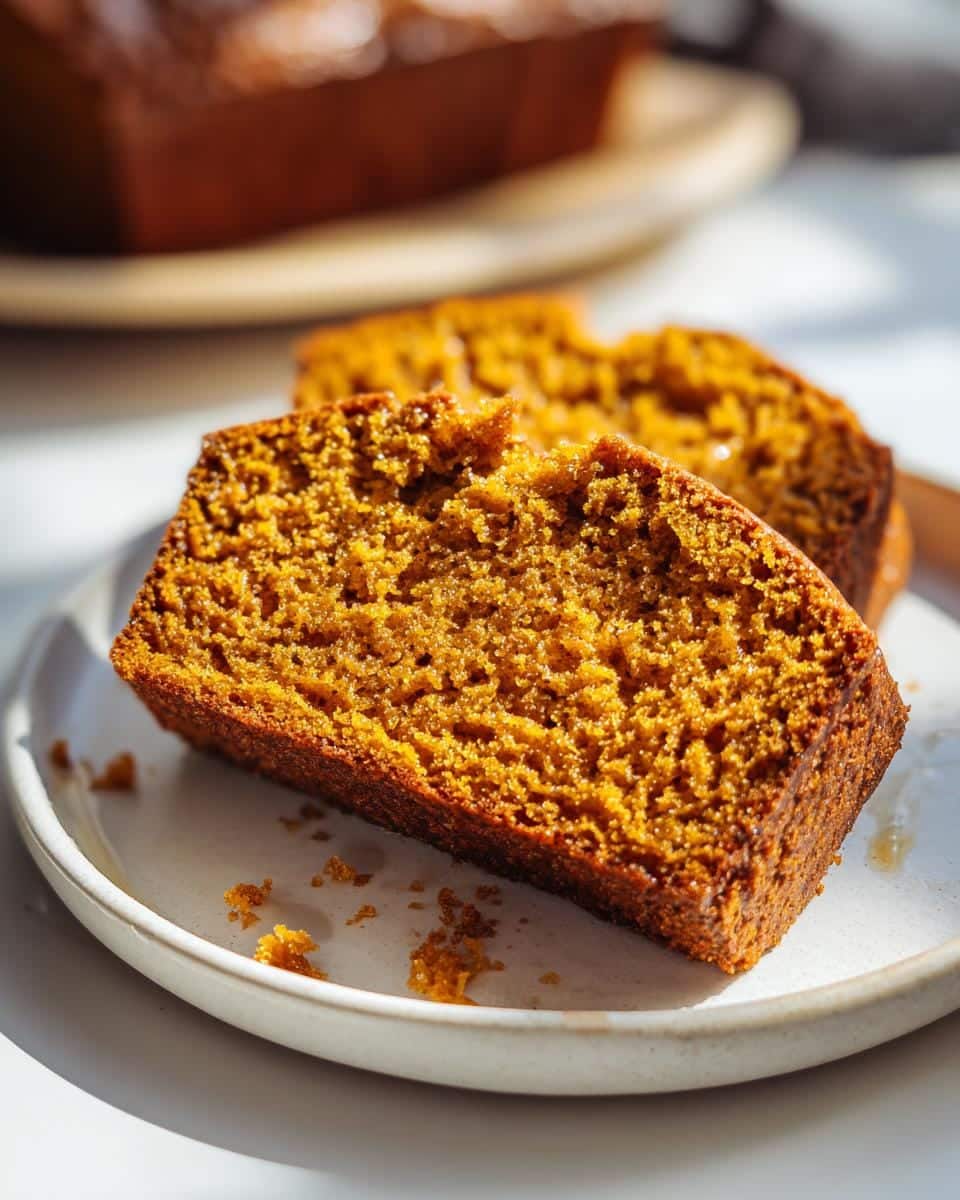 Gluten Free Soft Pumpkin Bread. - detail 2