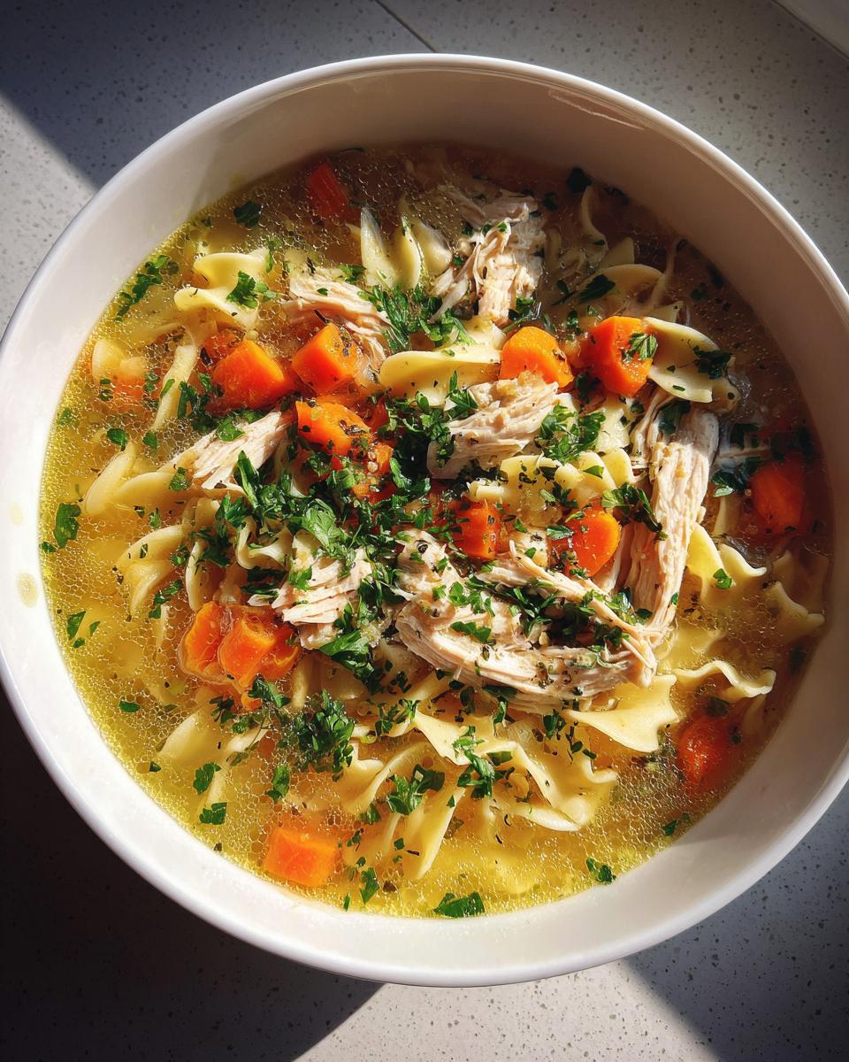 45-Minute Grandma's Homestyle Chicken Noodle Soup from Scratch Warms Souls Instantly 7 Grandma's Homestyle Chicken Noodle Soup from Scratch - detail 1