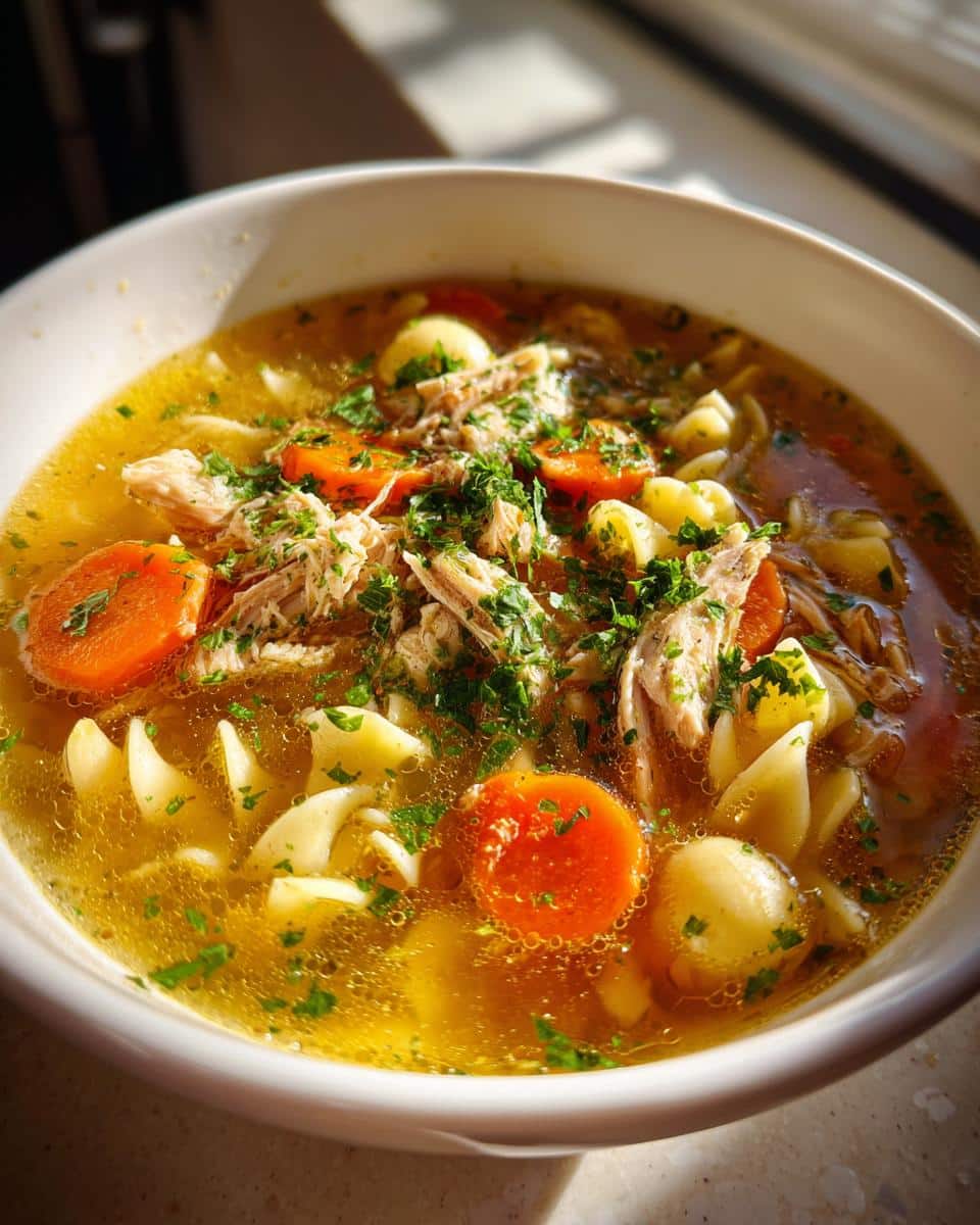 45-Minute Grandma's Homestyle Chicken Noodle Soup from Scratch Warms Souls Instantly 8 Grandma's Homestyle Chicken Noodle Soup from Scratch - detail 2