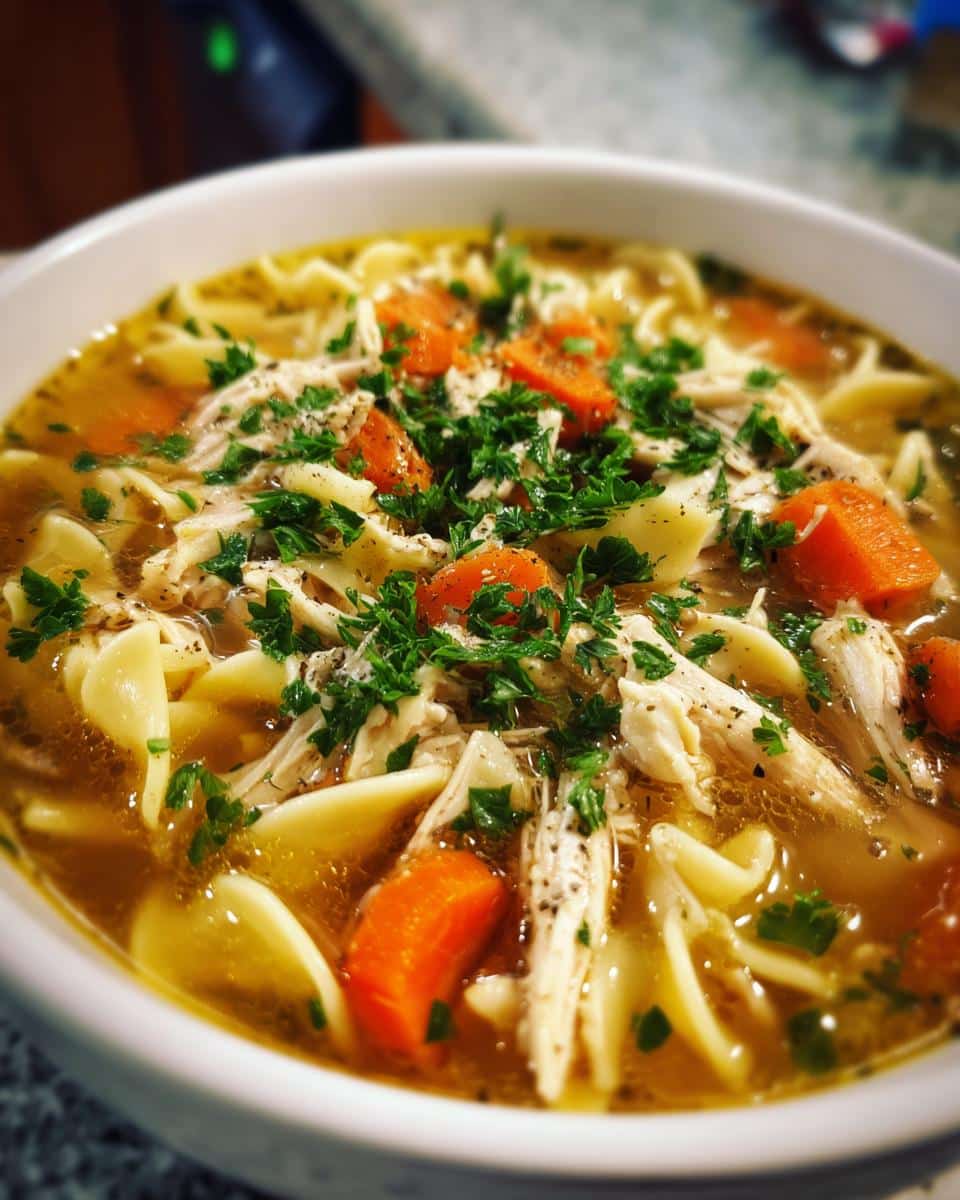 45-Minute Grandma's Homestyle Chicken Noodle Soup from Scratch Warms Souls Instantly 9 Grandma's Homestyle Chicken Noodle Soup from Scratch - detail 3
