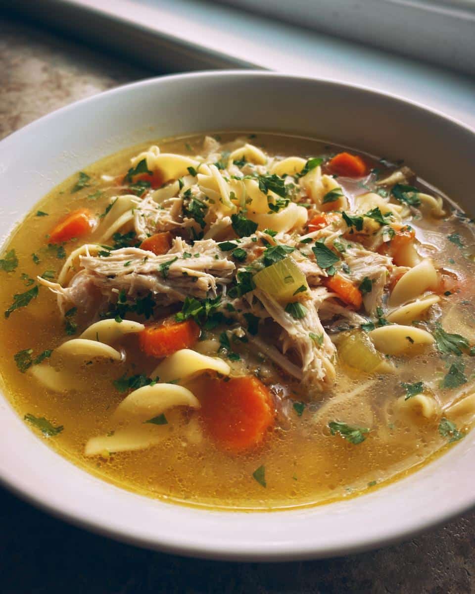 45-Minute Grandma's Homestyle Chicken Noodle Soup from Scratch Warms Souls Instantly 10 Grandma's Homestyle Chicken Noodle Soup from Scratch - detail 4