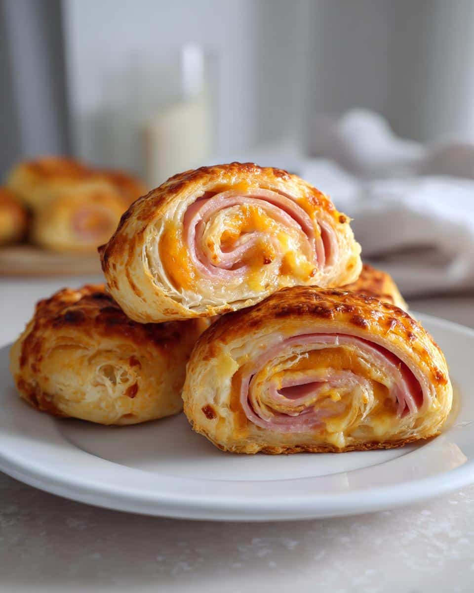 3-Ingredient Ham and Cheese Pinwheels Are Irresistible Bliss 7 Ham and Cheese Pinwheels - detail 2