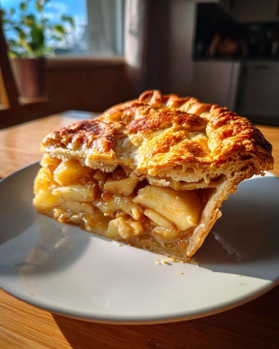 Ultimate 6-Ingredient Homemade Apple Pie - Divine Flaky Butter Crust 6 Homemade Apple Pie with Flaky Butter Crust - detail 1