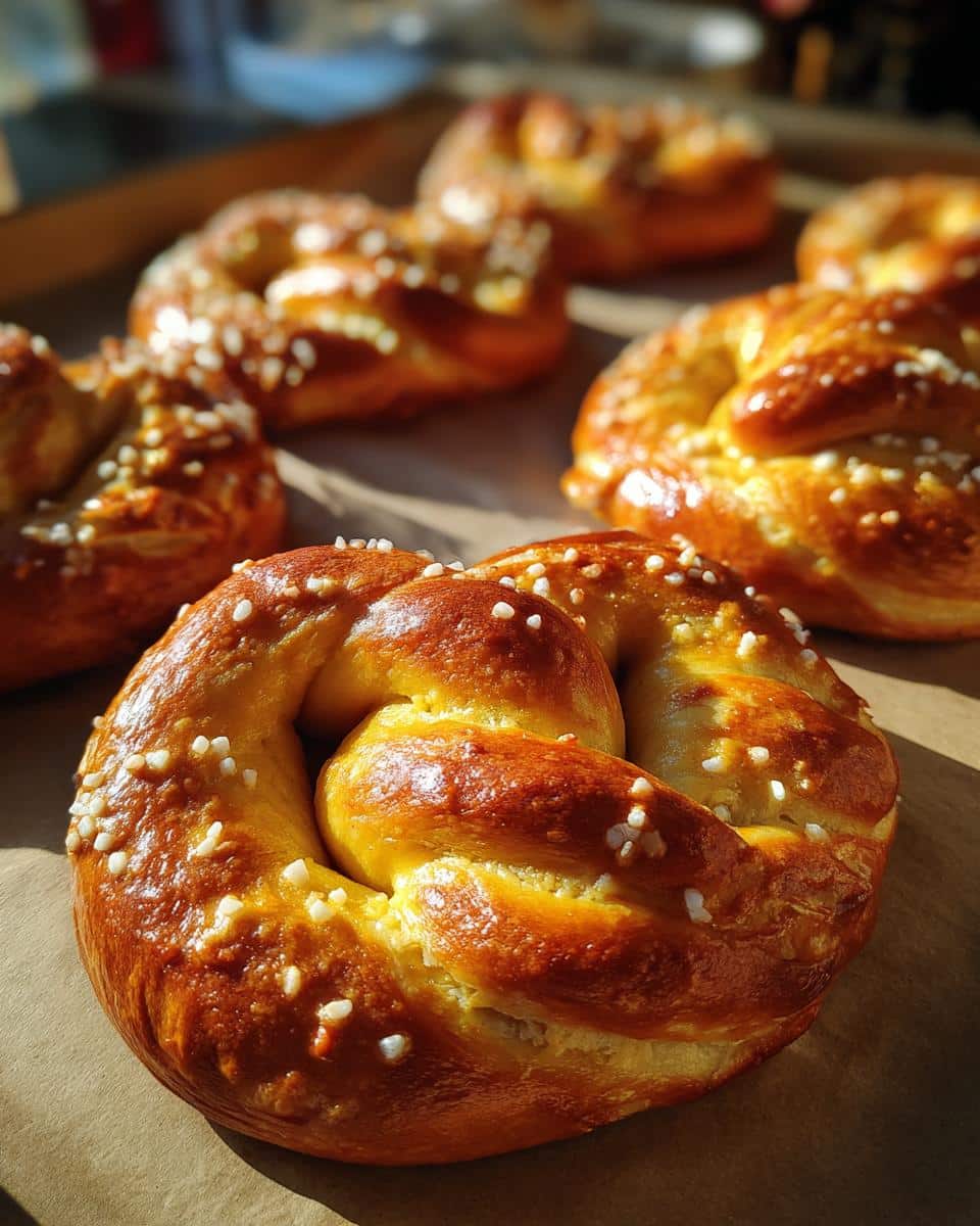 Homemade Soft Pretzels - detail 1