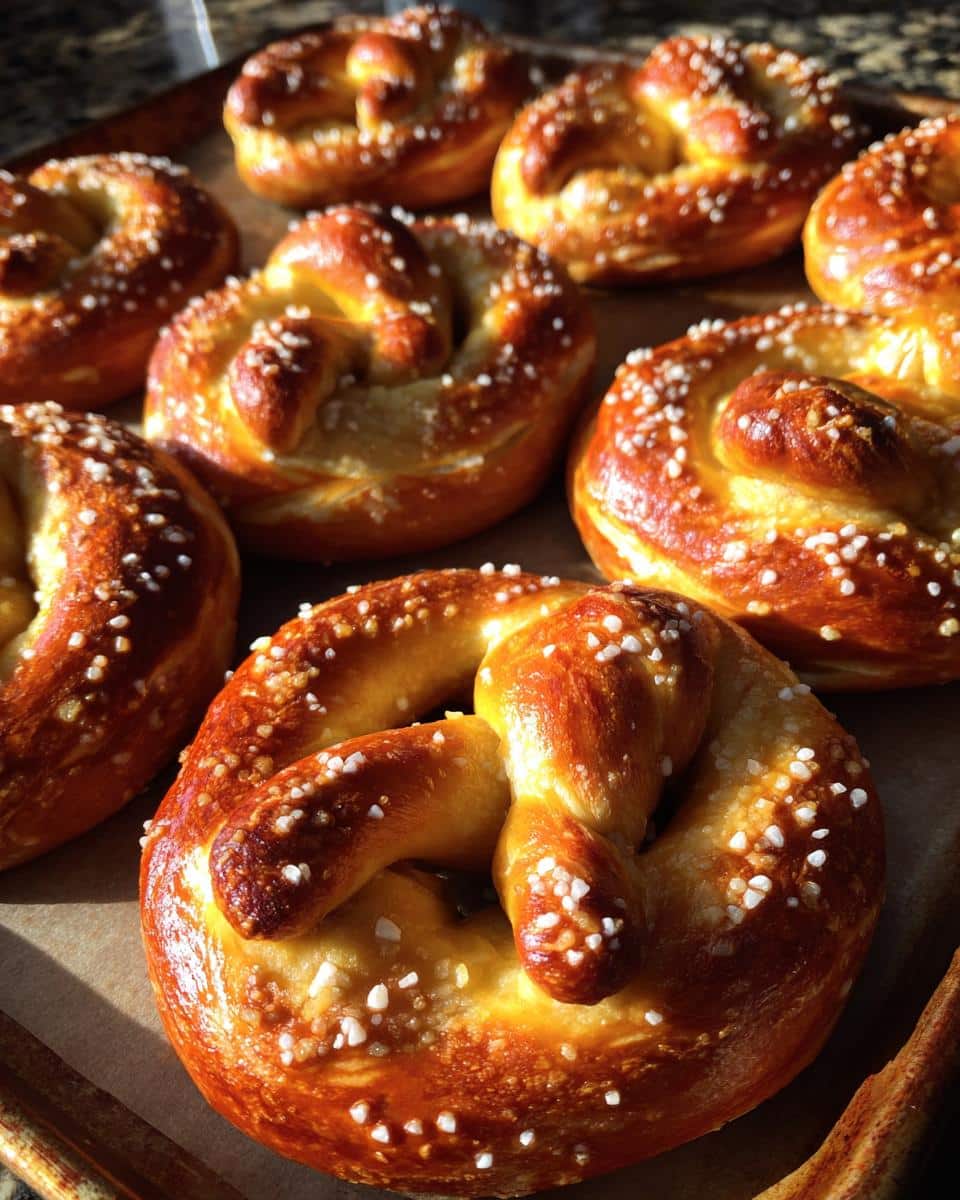 Homemade Soft Pretzels - detail 2