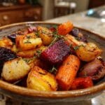 Irresistible Honey Roasted Root Vegetables in 30 Minutes 7 Honey Roasted Root Vegetables with Thyme