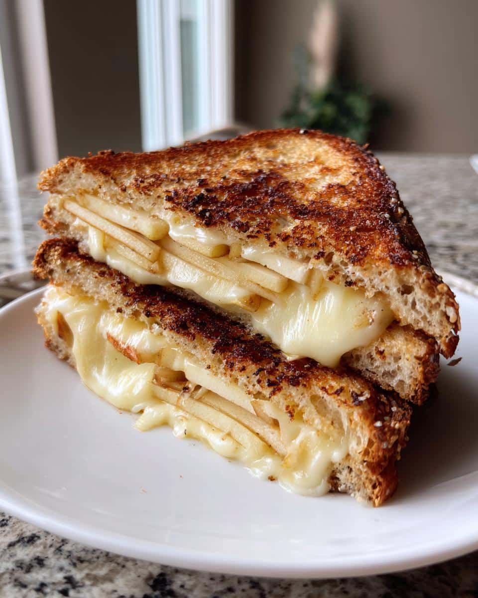 Irresistible Honeycrisp Apple and Cheddar Grilled Cheese Recipe 7 Honeycrisp Apple and Cheddar Grilled Cheese - detail 1