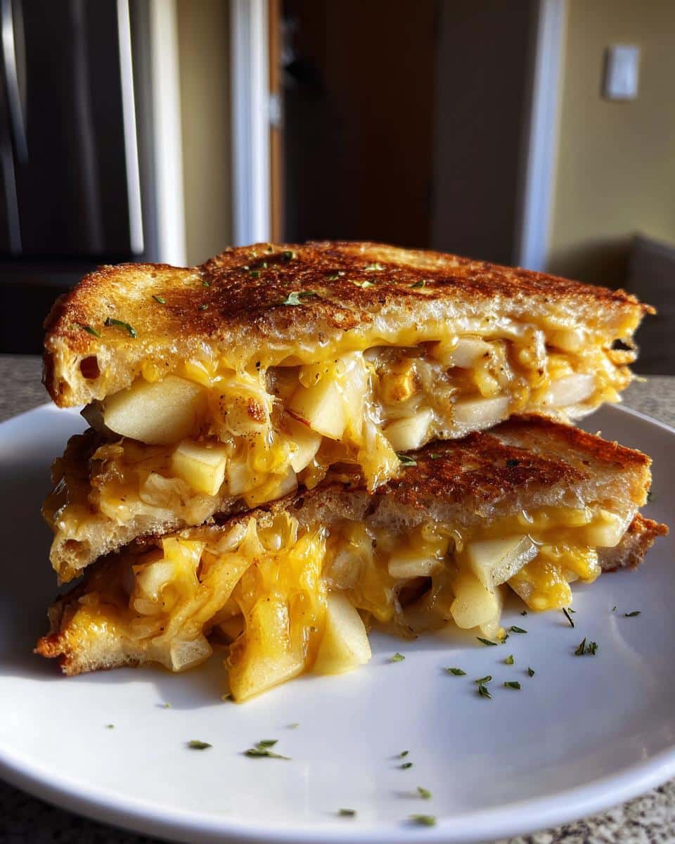 Irresistible Honeycrisp Apple and Cheddar Grilled Cheese Recipe 8 Honeycrisp Apple and Cheddar Grilled Cheese - detail 2