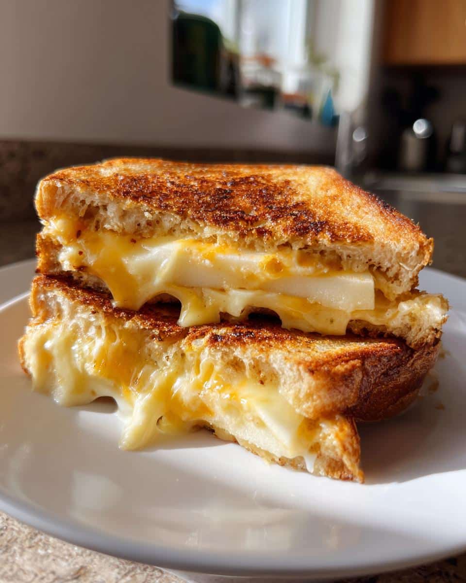 Irresistible Honeycrisp Apple and Cheddar Grilled Cheese Recipe 9 Honeycrisp Apple and Cheddar Grilled Cheese - detail 3