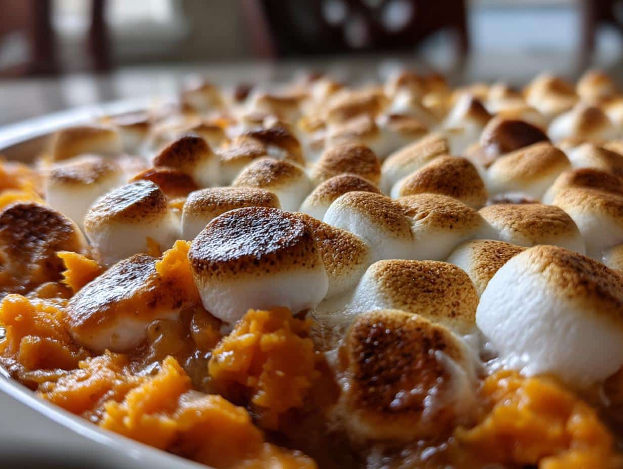 1 Amazing Loaded Sweet Potato Casserole with Marshmallows Magic