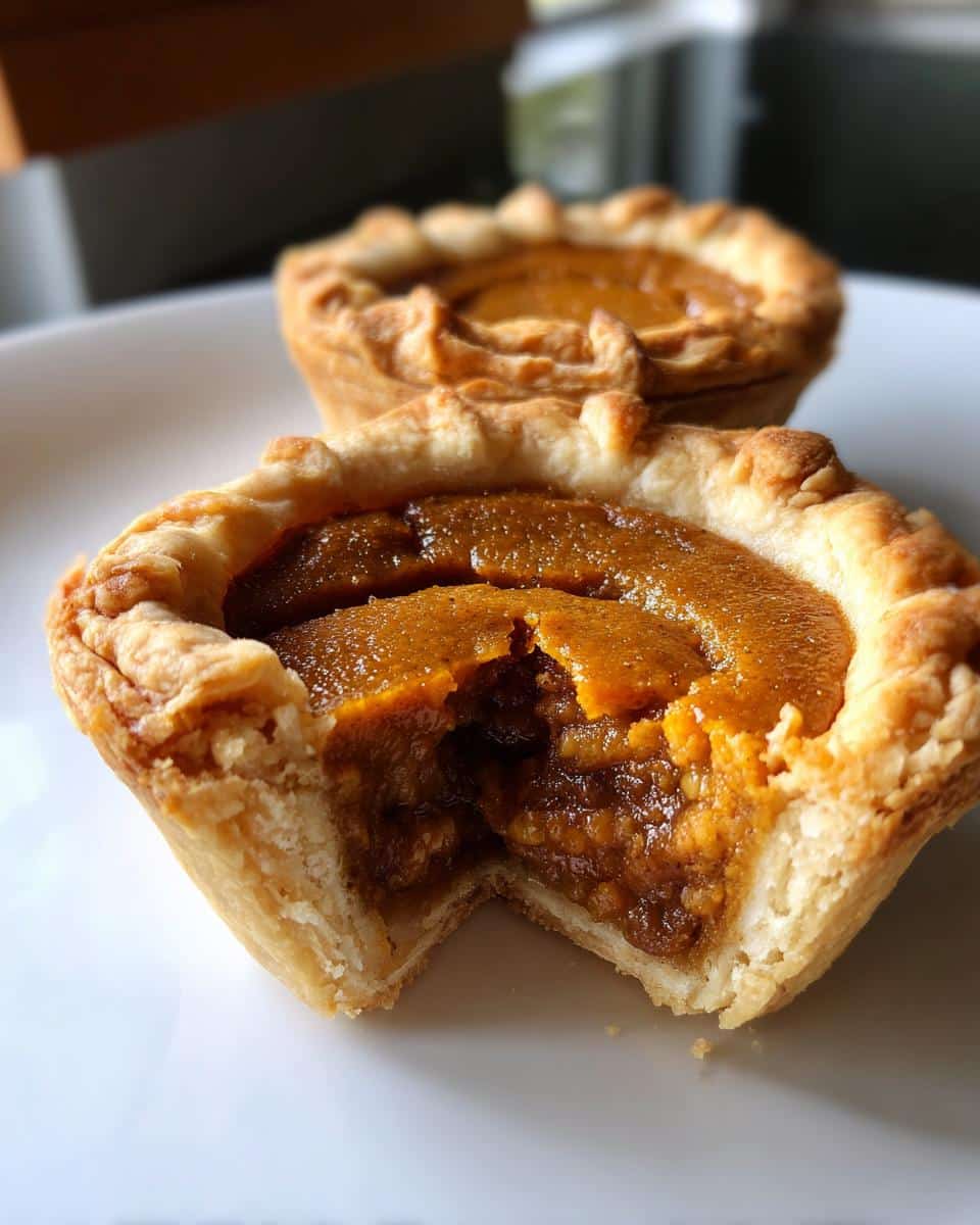 Mini Pumpkin Pies - detail 2