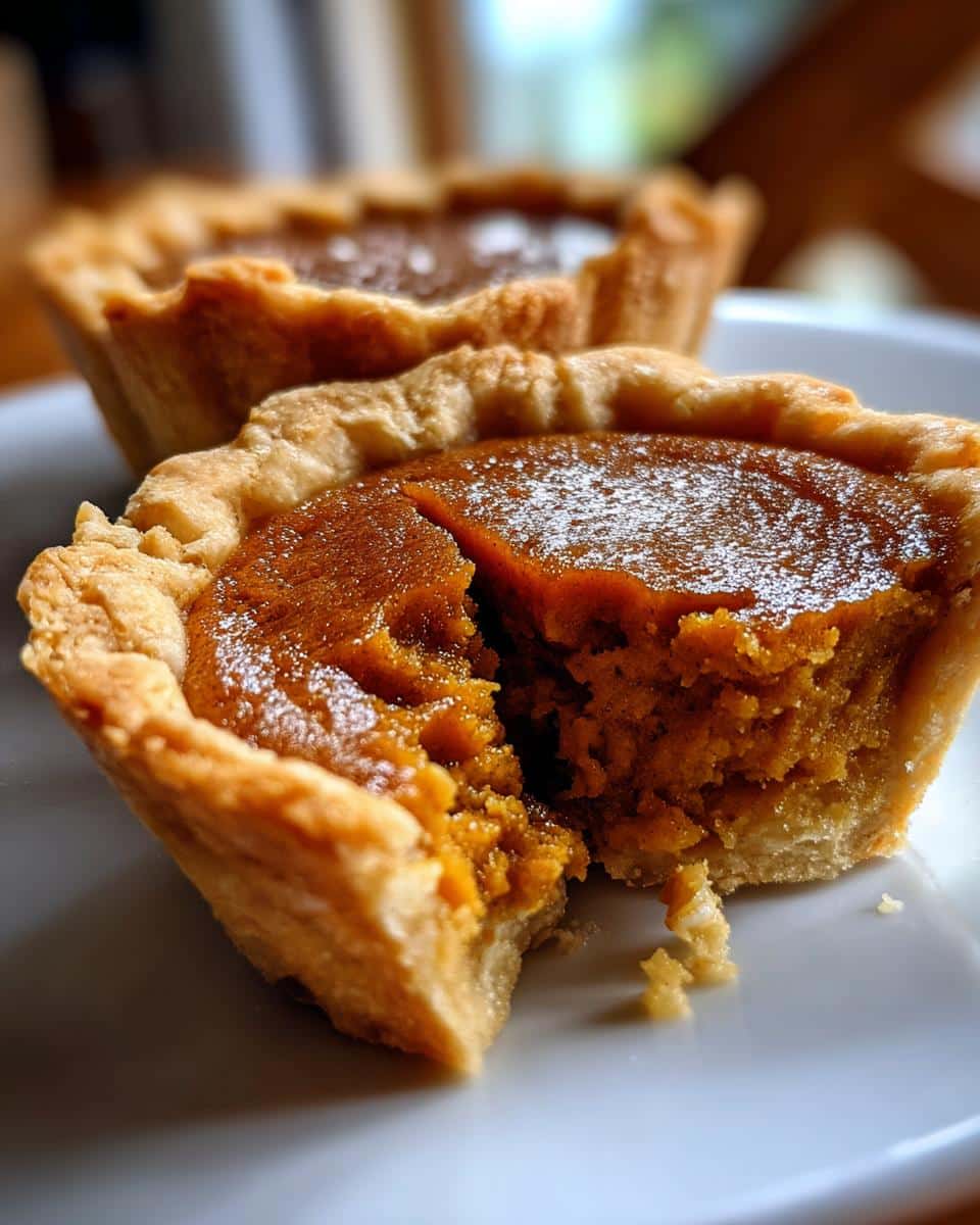 Mini Pumpkin Pies - detail 3