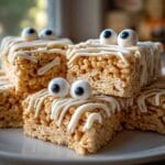 Spooky-Cute Mummy Rice Krispie Treats in 20 Minutes 11 Mummy Rice Krispie Treats
