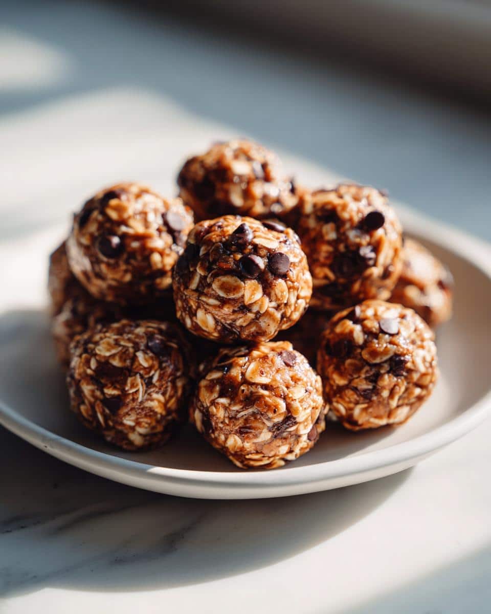 No-Bake Oatmeal Energy Balls - detail 1