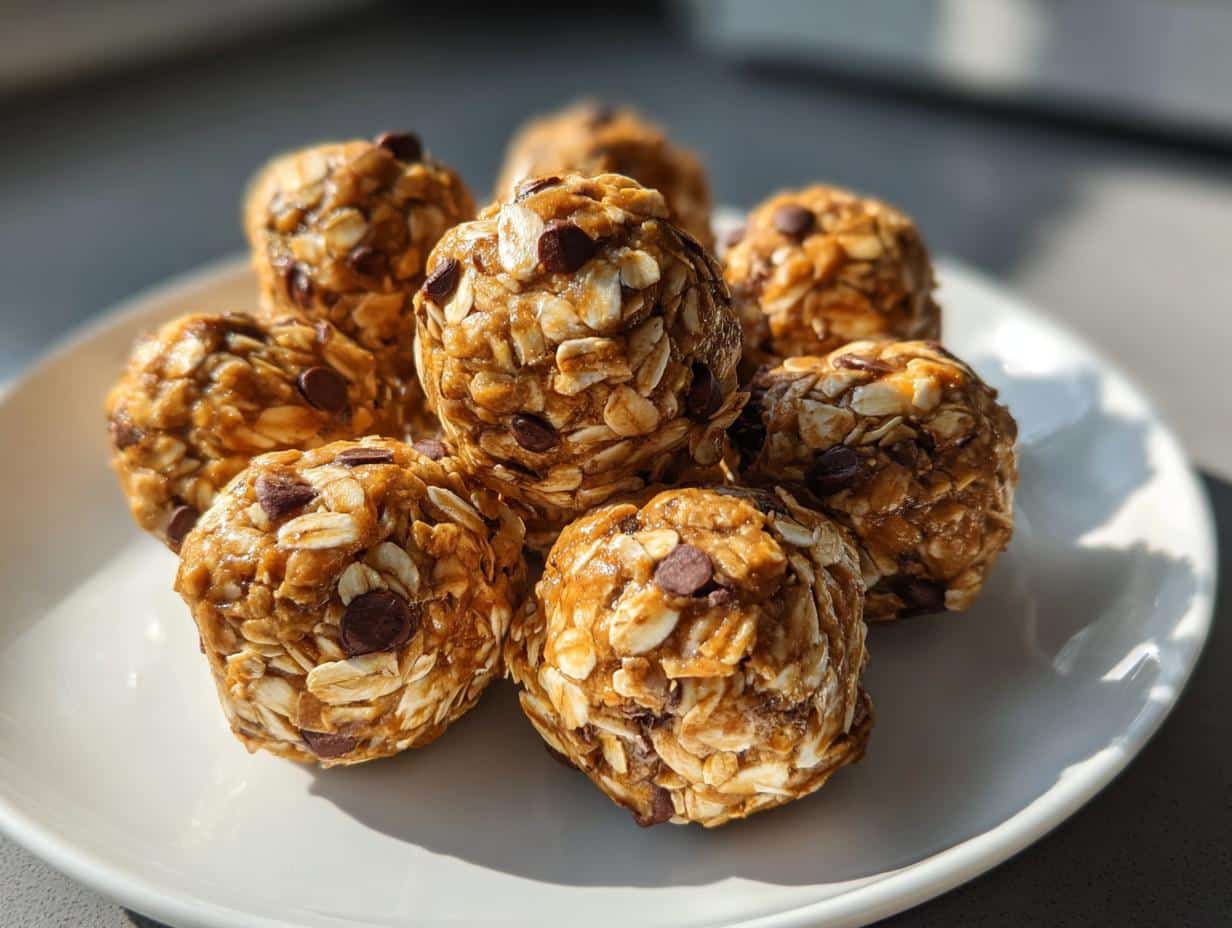 5 Minute No-Bake Oatmeal Energy Balls – Irresistible Snack Hack!