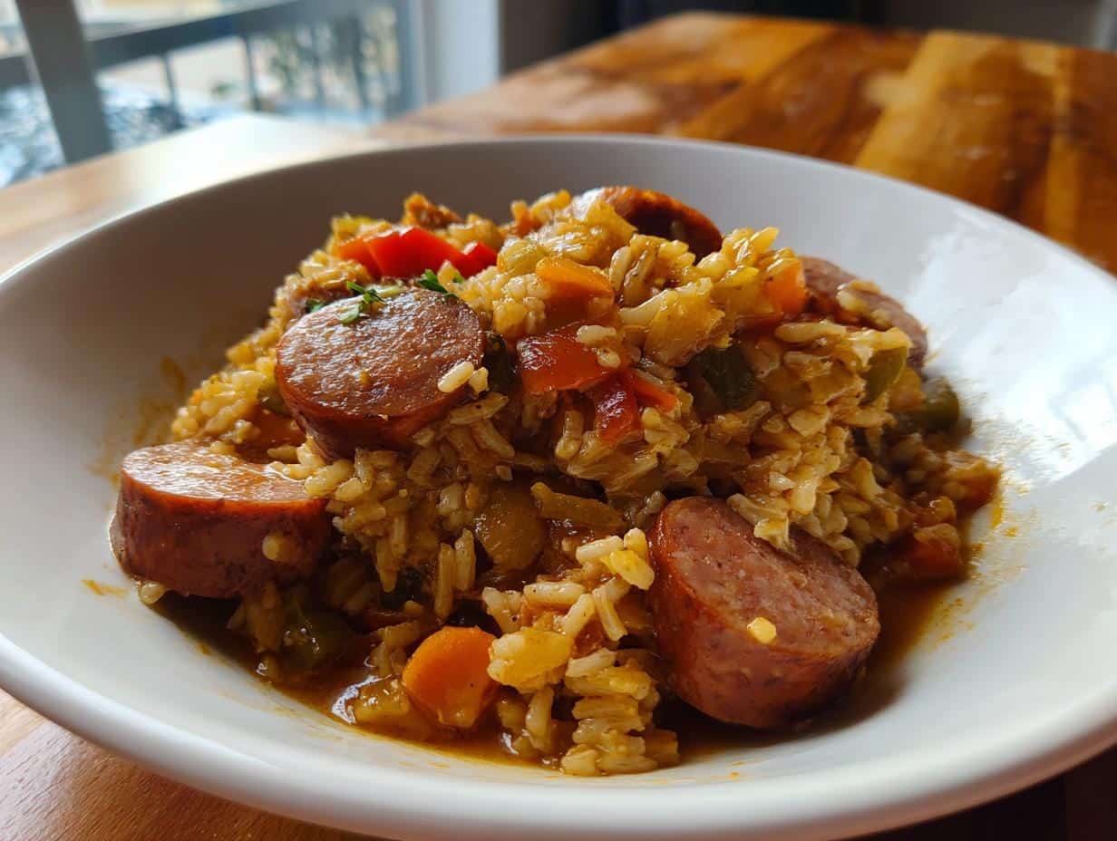 Magic One-Pot Sausage and Rice Recipe in Just 30 Minutes