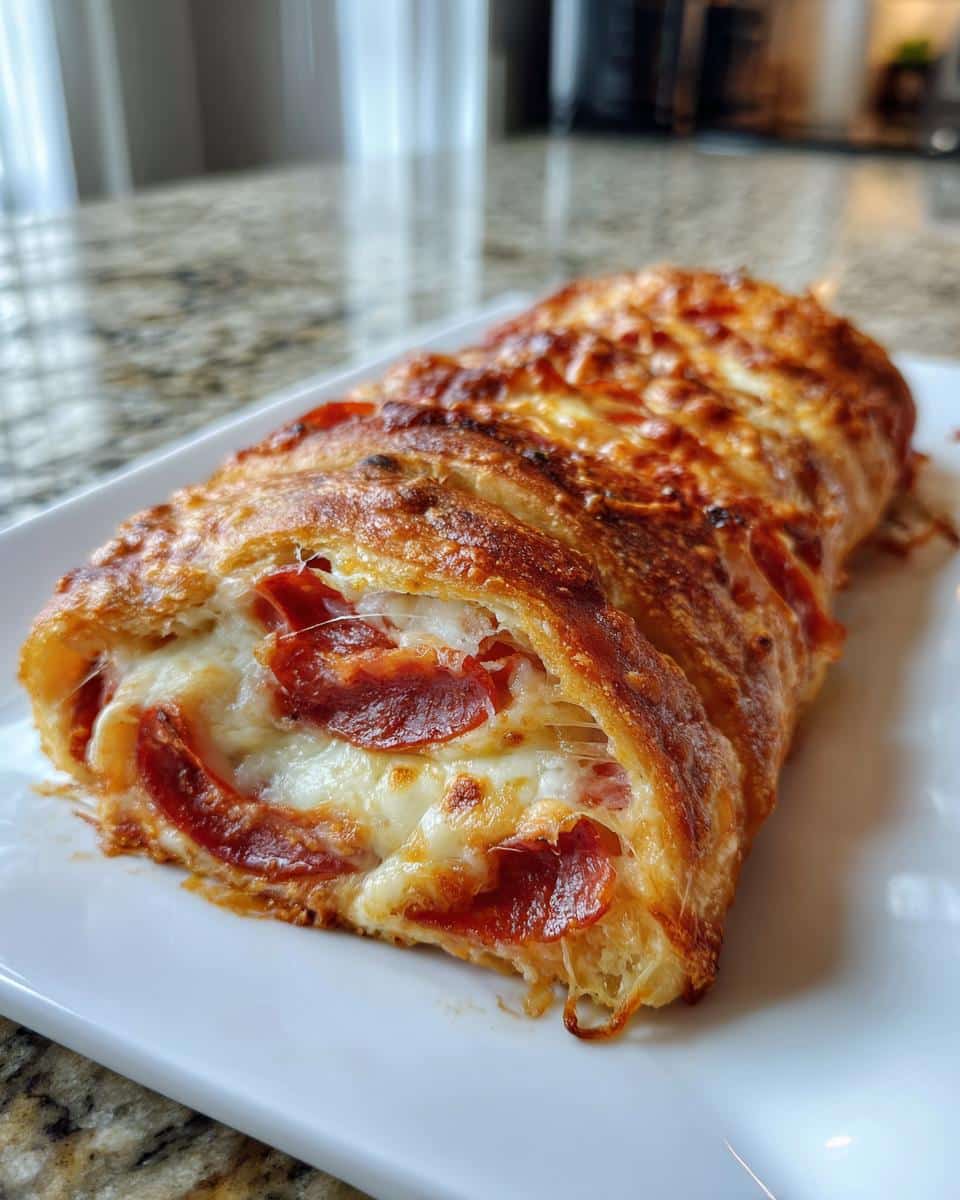 30-Minute Pepperoni Pizza Rolls That Disappear Instantly 5 Pepperoni Pizza Rolls. - detail 2