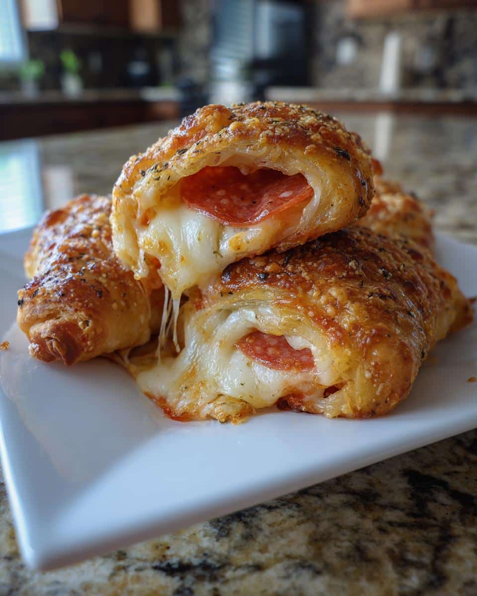 30-Minute Pepperoni Pizza Rolls That Disappear Instantly 6 Pepperoni Pizza Rolls. - detail 3