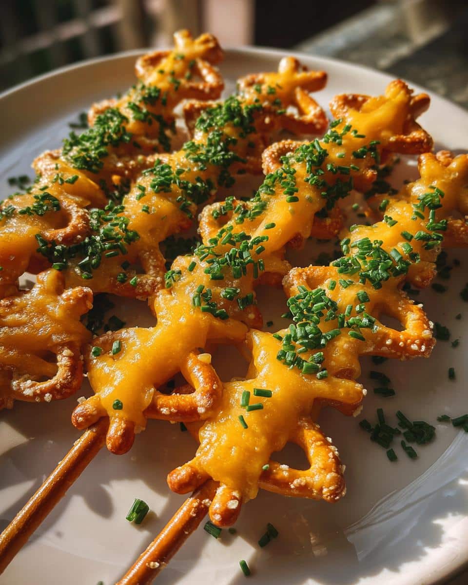 25 Magical Pretzel & Cheese Broomsticks Kids Crave! 6 Pretzel and Cheese "Broomsticks" - detail 1