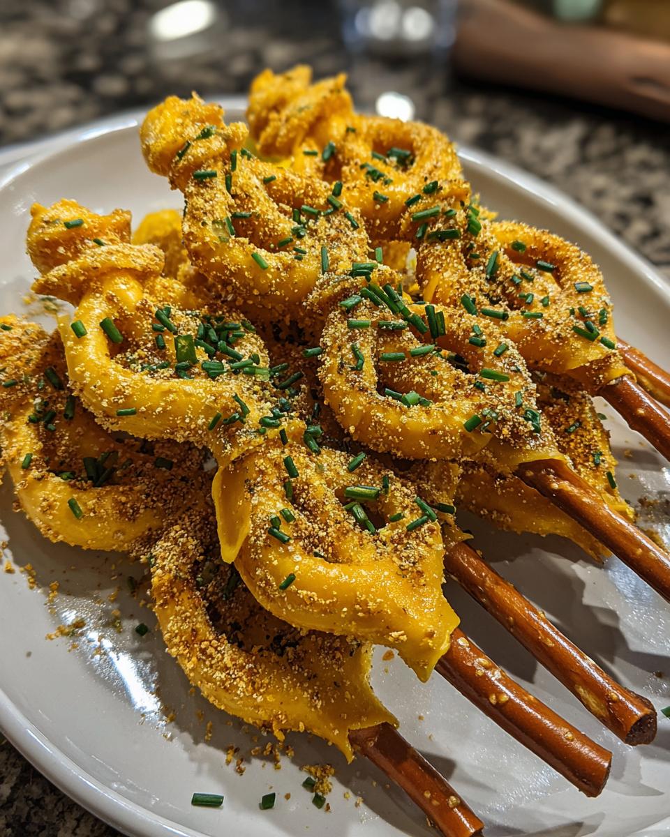 25 Magical Pretzel & Cheese Broomsticks Kids Crave! 8 Pretzel and Cheese "Broomsticks" - detail 3