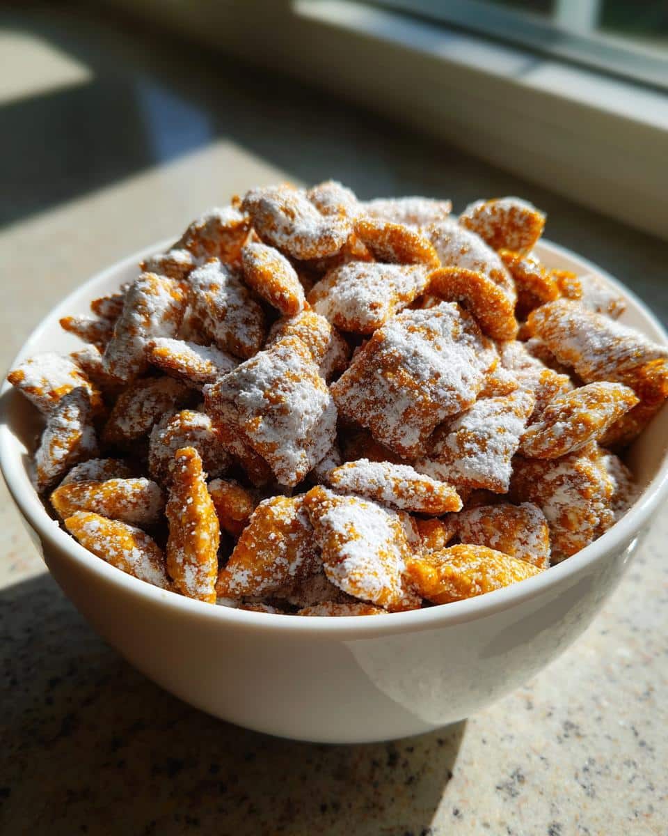 Pumpkin Spice Puppy Chow - detail 2