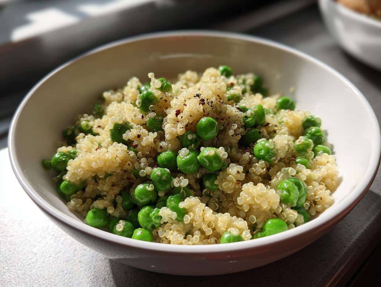 30-Minute Quinoa-Millet Peas Meal: Delicious & Nutritious Power Dish