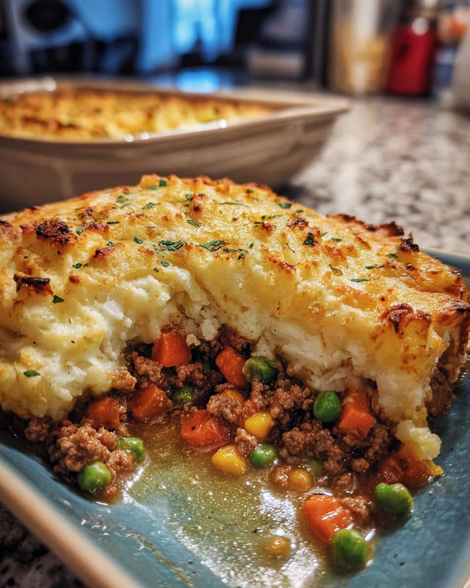 Ultimate Shepherd's Pie with 4 Secret Garlic Tricks 9 Shepherd's Pie with Garlic Mashed Potato Topping - detail 3
