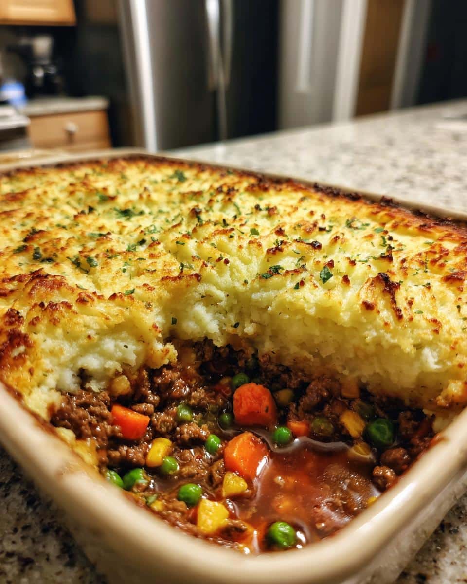Ultimate Shepherd's Pie with 4 Secret Garlic Tricks 10 Shepherd's Pie with Garlic Mashed Potato Topping - detail 4