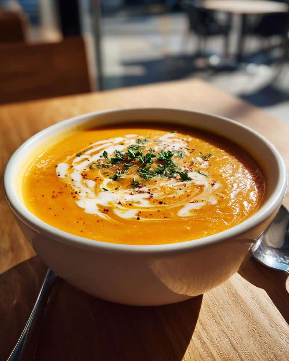 Velvety Butternut Squash Soup That Warms Your Soul in 45 Minutes 7 Silky Butternut Squash Soup with Coconut and Ginger - detail 1