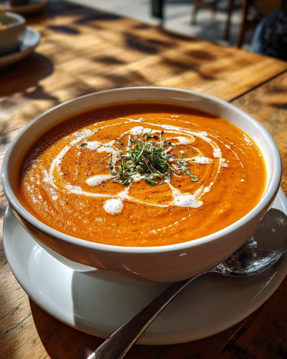 Velvety Butternut Squash Soup That Warms Your Soul in 45 Minutes 8 Silky Butternut Squash Soup with Coconut and Ginger - detail 2
