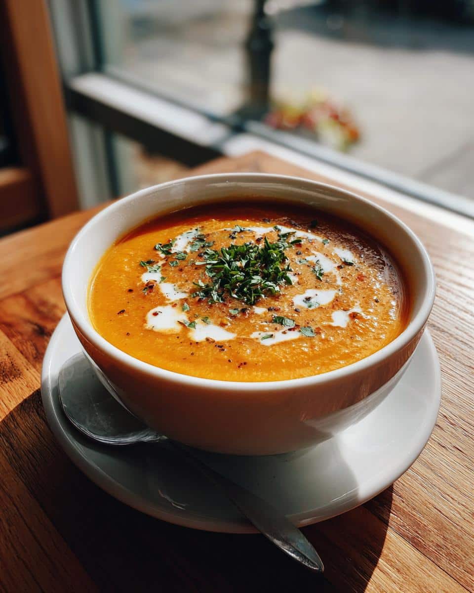 Velvety Butternut Squash Soup That Warms Your Soul in 45 Minutes 9 Silky Butternut Squash Soup with Coconut and Ginger - detail 3