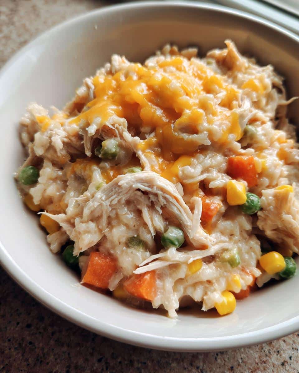 Irresistible Slow Cooker Creamy Chicken and Rice in 4 Hours 7 Slow Cooker Creamy Chicken and Rice with Vegetables - detail 2