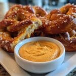 Soft Pumpkin Beer Pretzels: 8 Irresistible Bites with Smoky Dip 7 Soft Pumpkin Beer Pretzels with Chipotle Cheese Dip