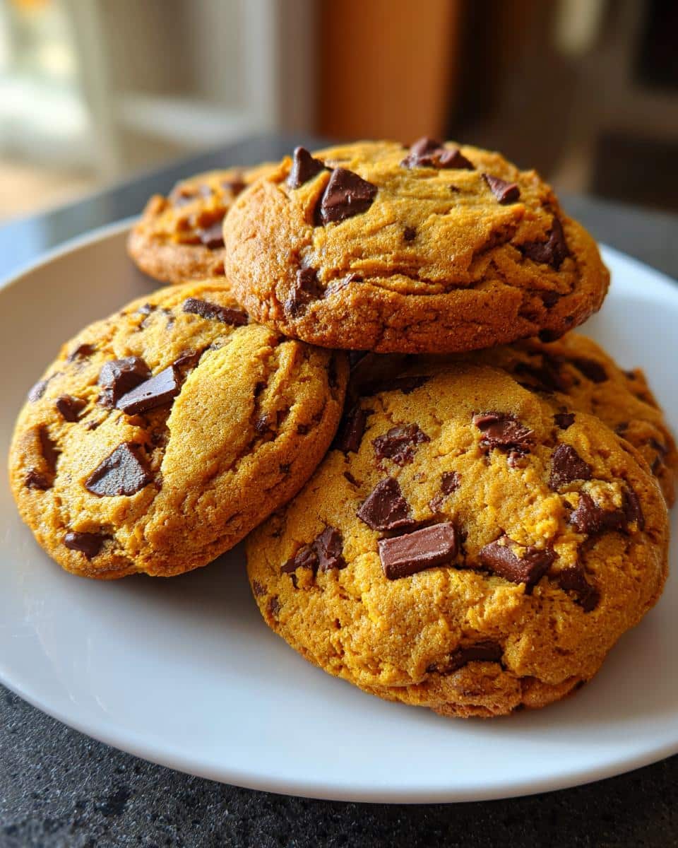 Irresistible Soft Pumpkin Chocolate Chip Cookies in 25 Minutes 7 Soft Pumpkin Chocolate Chip Cookies - detail 1