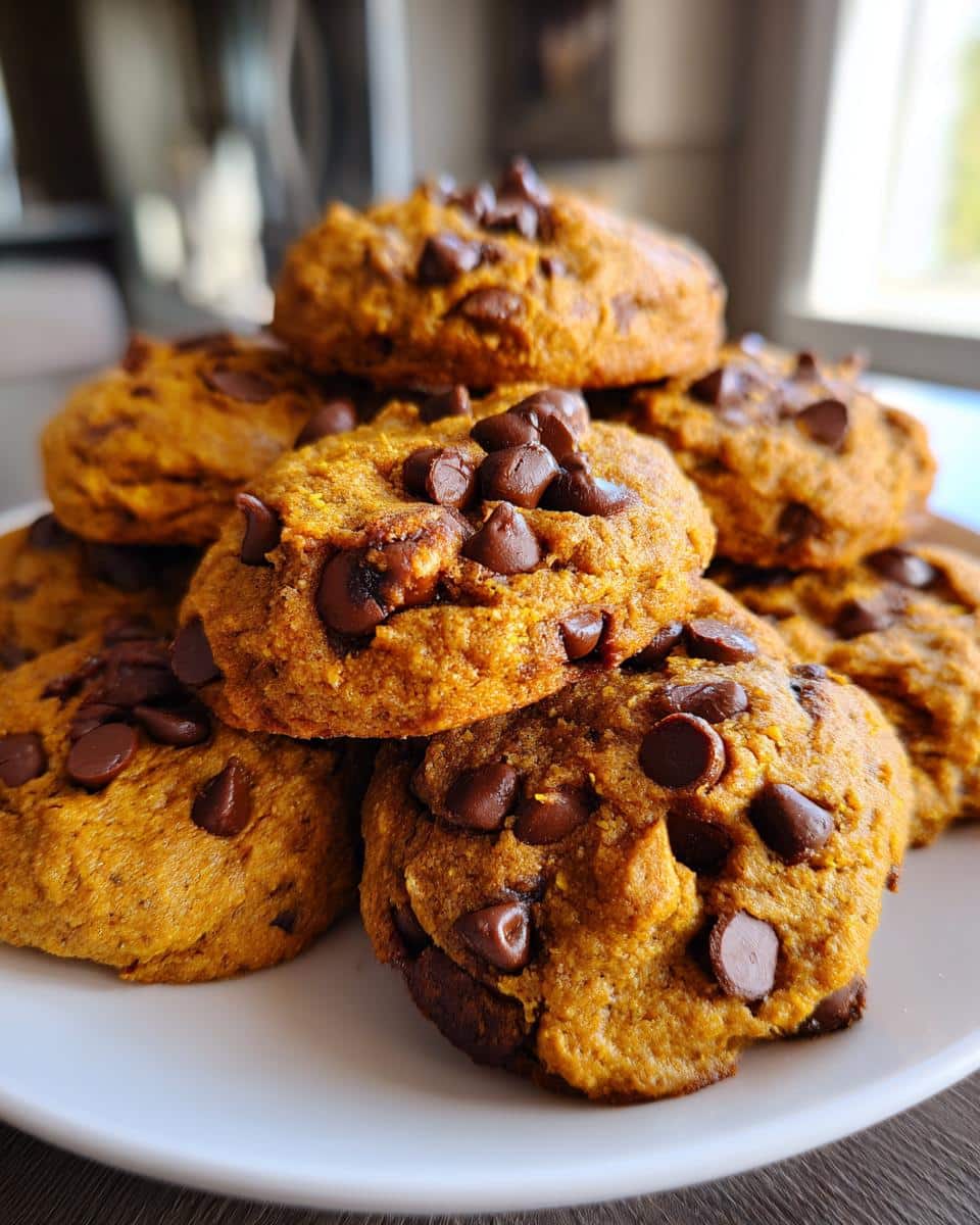 Irresistible Soft Pumpkin Chocolate Chip Cookies in 25 Minutes 8 Soft Pumpkin Chocolate Chip Cookies - detail 2