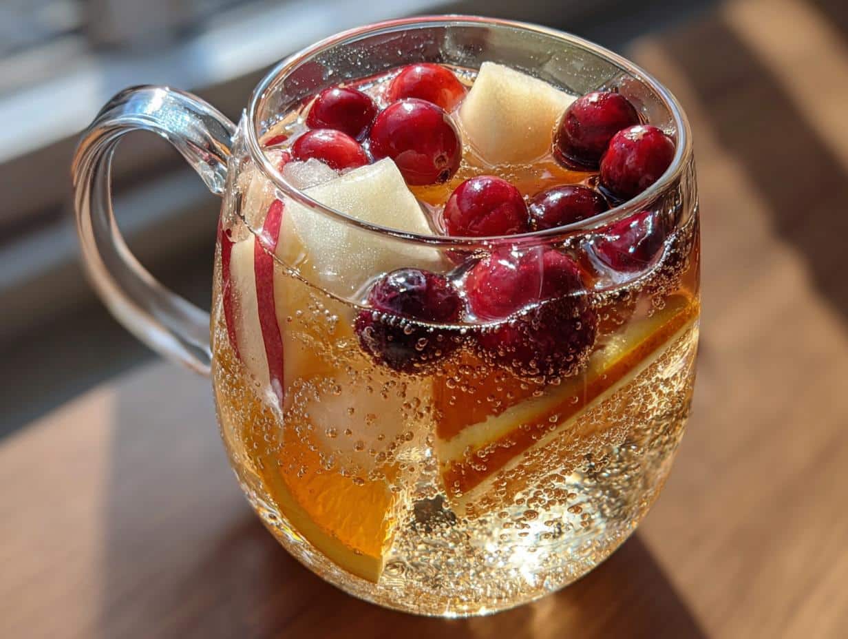 10-Minute Sparkling Apple Cider Punch That Steals the Show
