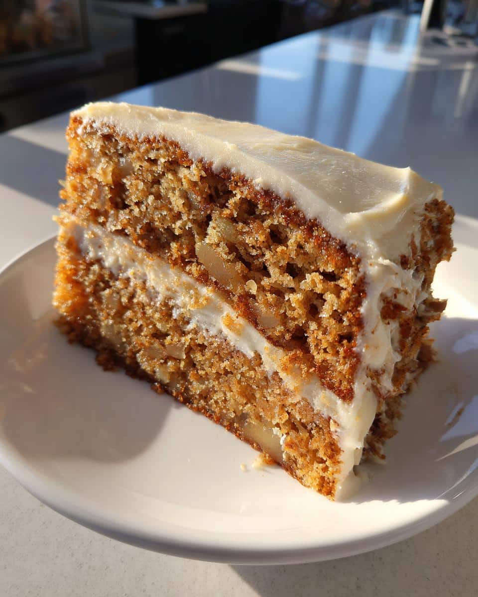 Irresistible Spiced Apple Cake with Cream Cheese Frosting Recipe 8 Spiced Apple Cake with Cream Cheese Frosting - detail 2
