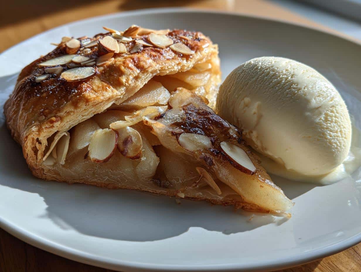 Irresistible Spiced Pear and Almond Galette in 35 Minutes
