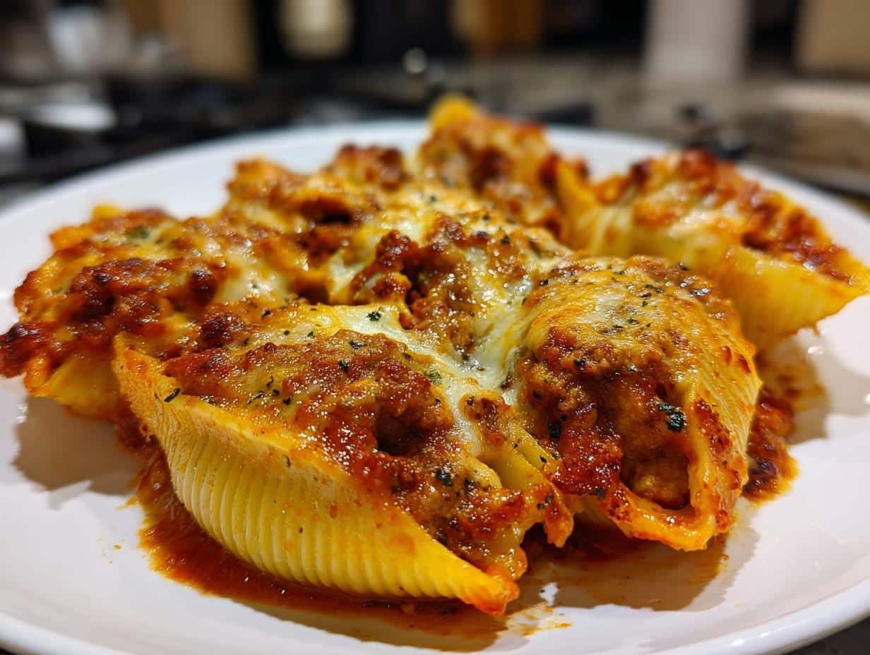 Spicy Pumpkin Sausage Stuffed Shells – 35 Perfect Bites of Fall Bliss
