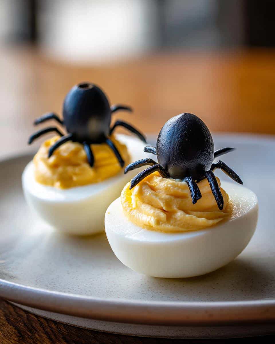Spooktacular 25-Minute Spider Deviled Eggs for Halloween 7 Spooky Spider Deviled Eggs for Halloween Party - detail 2
