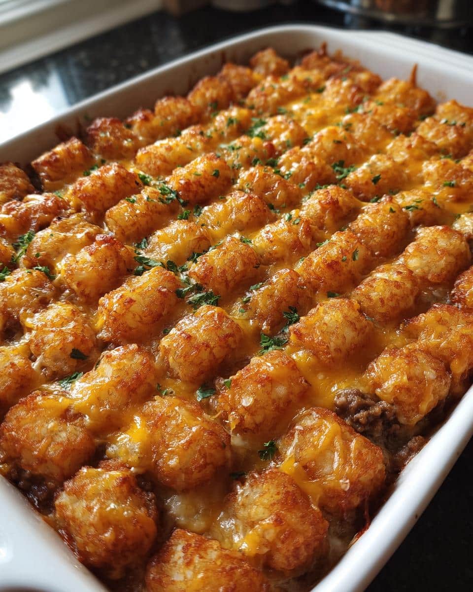 Tater Tot Casserole. - detail 1