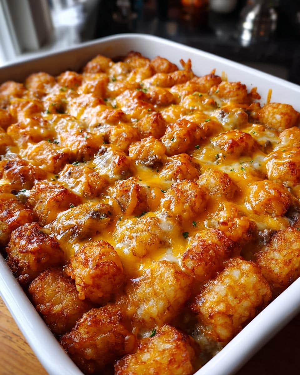 Tater Tot Casserole. - detail 3